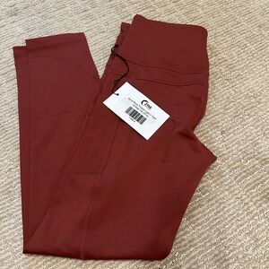 NWT 4 Zyia Burnt Rose Light n Tight 7/8 24”